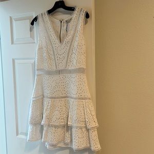 Alice + Olivia Tonie Embroidered Eyelet Dress size 10